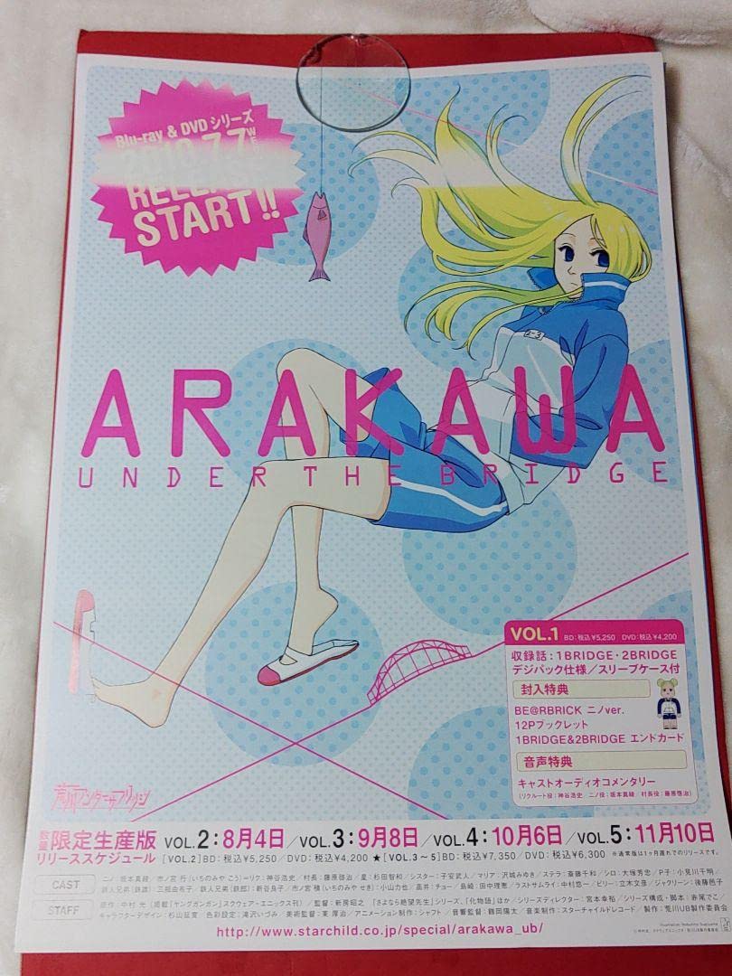 Amazon.co.jp: 荒川アンダーザブリッジ告知ポスター : おもちゃ